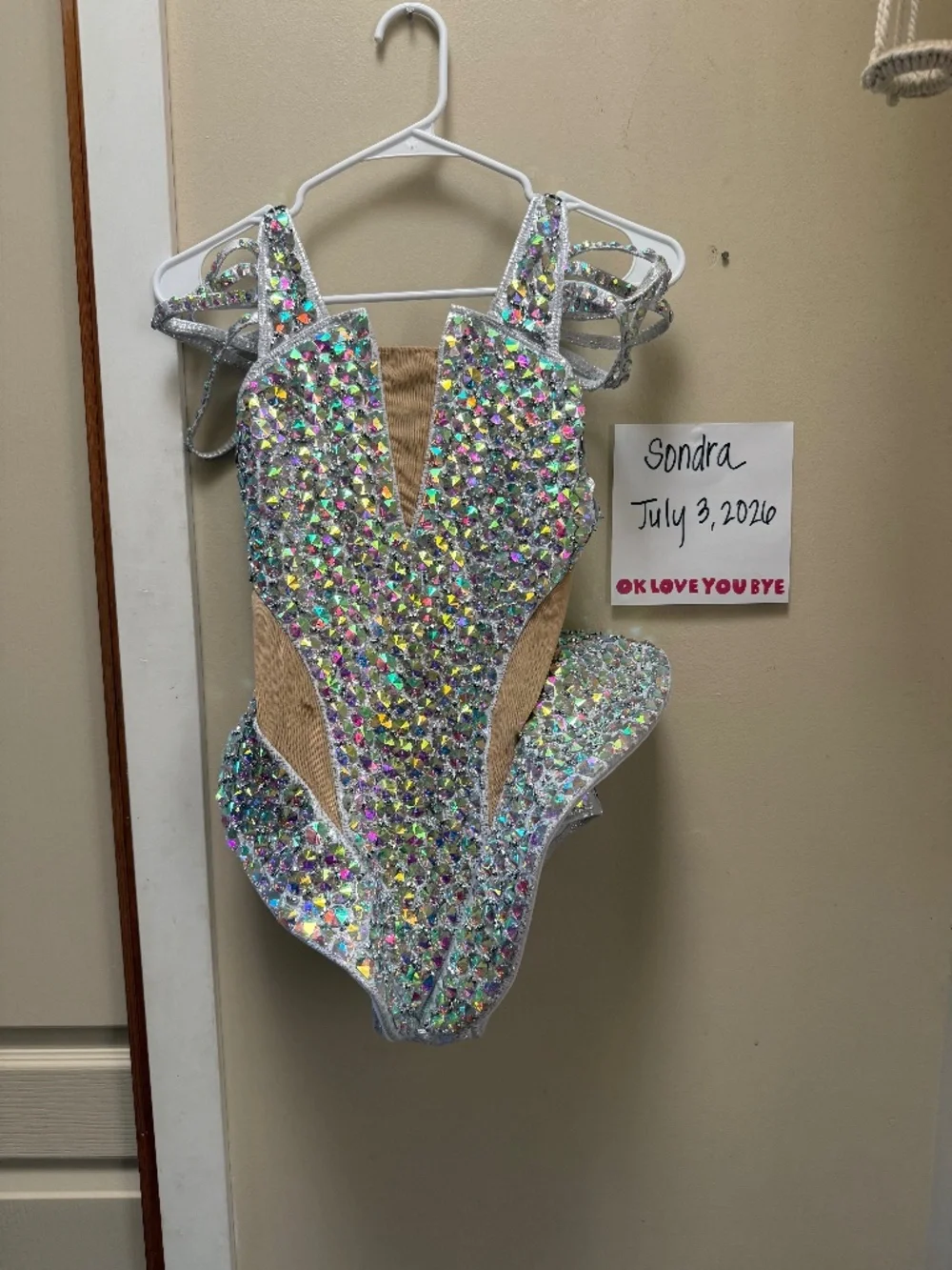 Rhinestone Dance Costume